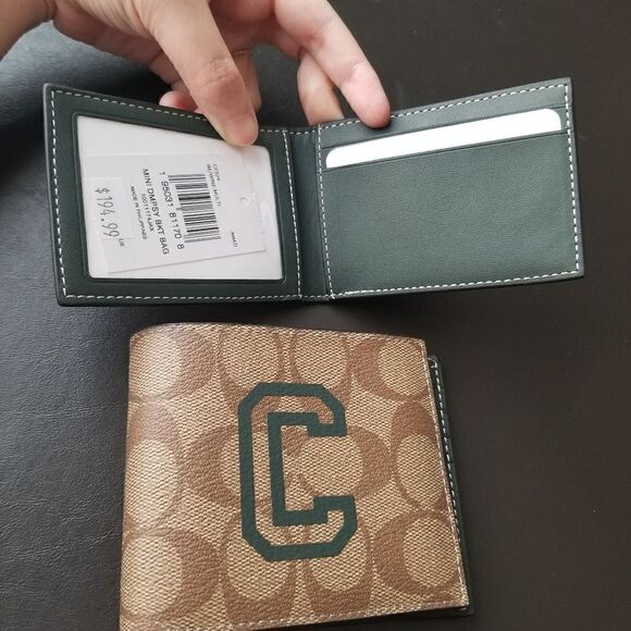 NWT Coach Men Wallet and Card Case - Picture 2 of 7